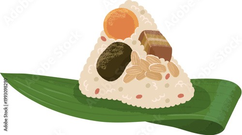 Delicious rice dumpling