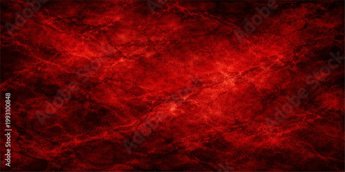 A dark red abstract grunge background features a textured pattern of fire, smoke, and hot orange flames to create a motion-filled inferno design for an art wallpaper backdrop