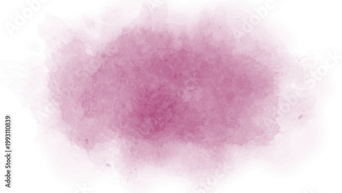Amaranth deep purple watercolor background, flat color illustration