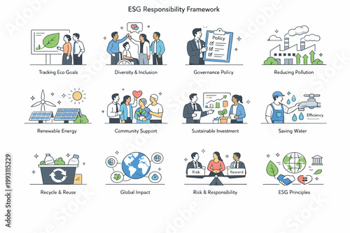 Soft Skills Growth. Line icon set of soft skills and personality strengths: communication bubble, empathy heart, leadership badge, confidence star, creativity