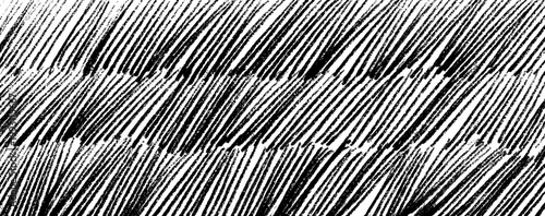 Abstract hand drawn diagonal pencil or crayon sketch lines texture. Grunge black and white sketchy background. doodle pattern vector illustration.
