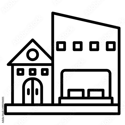 Loft Vector Icon