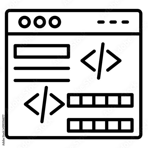 Meta Description Vector Icon