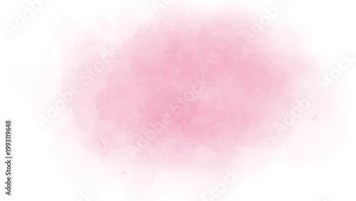 Amaranth pink watercolor background, flat color illustration
