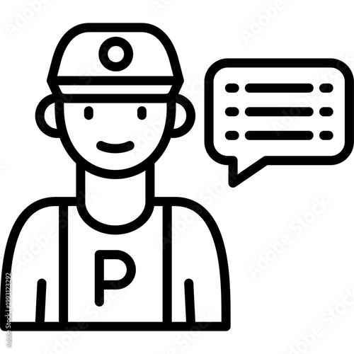 Park Guide Vector Icon