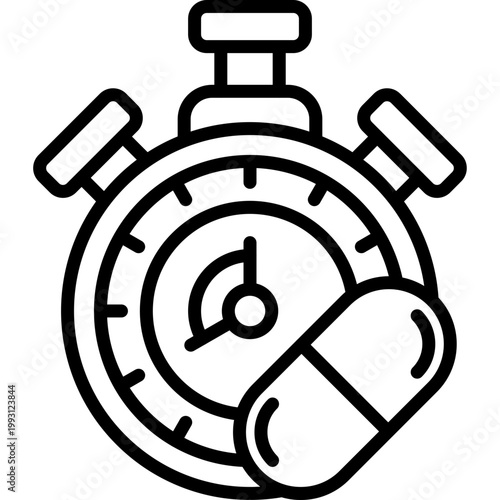 Time Capsule Vector Icon