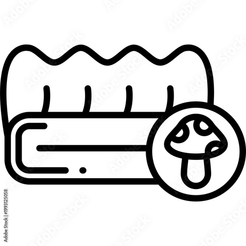 Fungi Vector Icon
