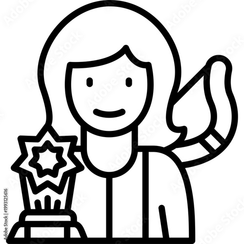Champion Vector Icon