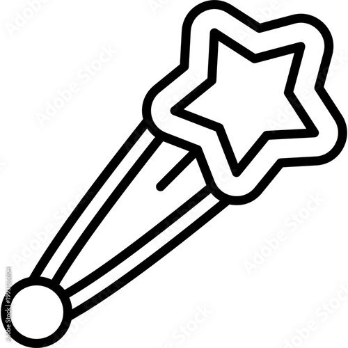 Hair Pin Vector Icon