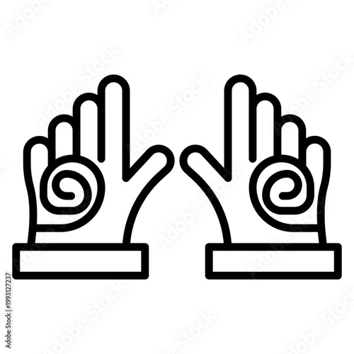 Reiki Vector Icon