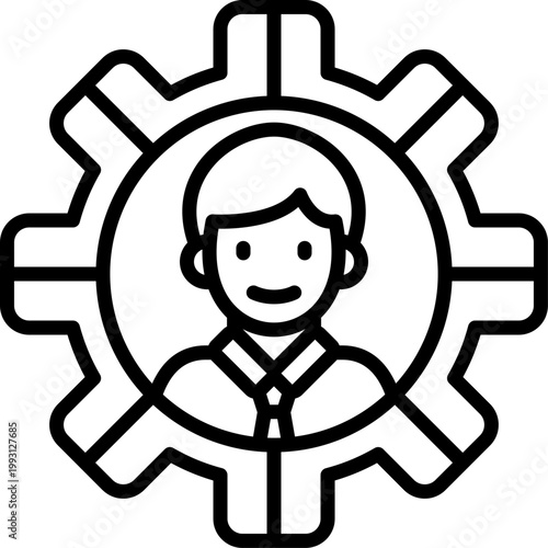 User Settings Vector Icon