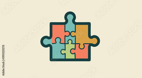 Autism Awareness Puzzle Pieces - A Symbol of Connection and Understanding