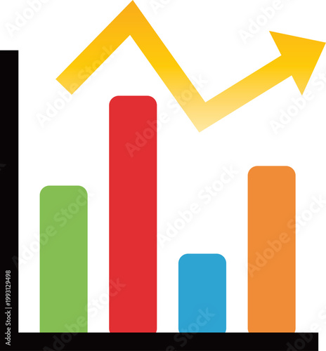 シンプルな横ばいの棒グラフ