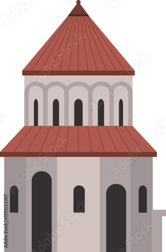 ancient church ruins