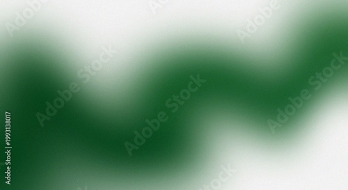 Mysterious green abstract clouds drifting in ethereal light illustration