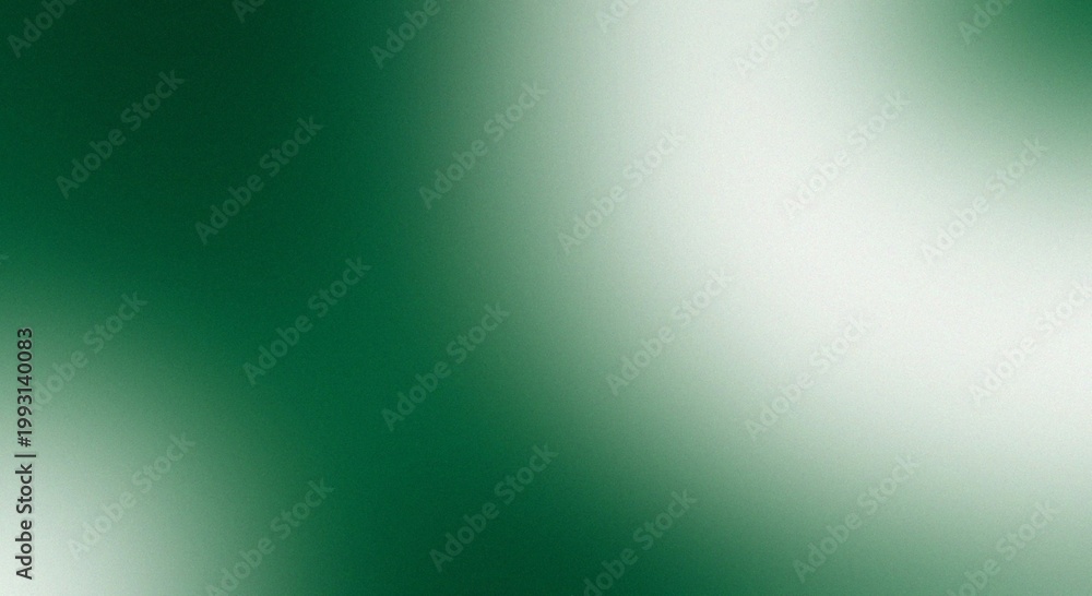 Obraz premium Mysterious gradient blend of ethereal green and soft white light illustration