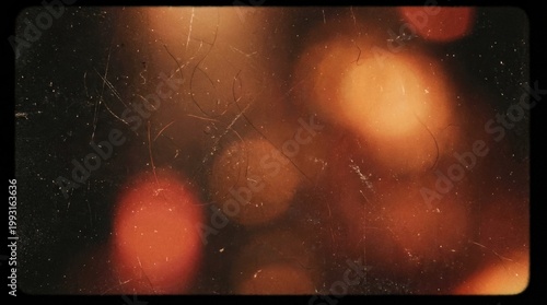 A retro film overlay with scratches, dust and bokeh light leaks on a black backdrop, noisy grain and old-film glow with nostalgic cinematic texture, ultra-realistic, no logos.