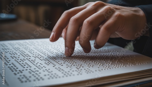 Close up of a person ' s hand on a piece of paper with dots on it