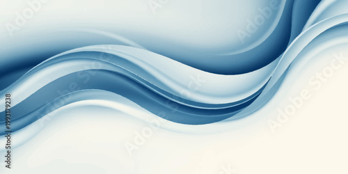 A dynamic blue wave background features artistic flowing curves and light motion lines to create a sleek vector wallpaper design with a professional business texture and abstract backdrop concept