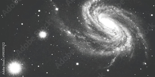 A breathtaking spiral galaxy, a celestial marvel adorned with countless stars and nebulae, showcasing the vastness of the cosmos in stunning detail.