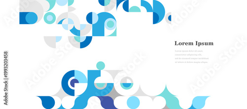 幾何学 抽象 サークル パターン レトロ 夏 背景