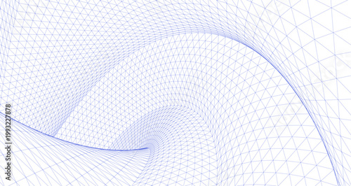 abstract architecture arch 3d illustration	
