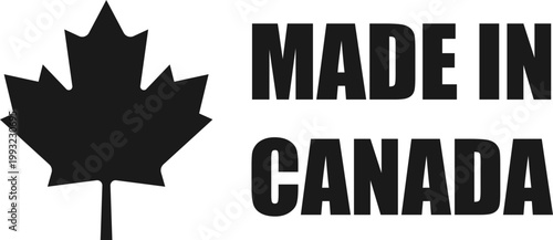 Made in Canada Maple Leaf