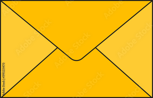 Yellow Envelope Icon