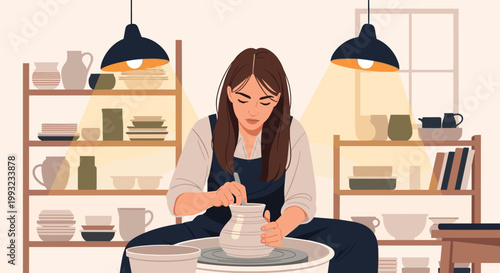 Pink macaron with heart glasses and a green macaron in a pink tutu are dancing together under a healthy food banner.