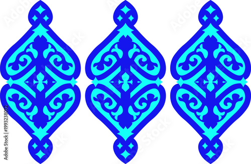 Floral pattern. wood carving pattern	