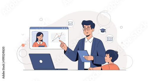 Online Education: Teacher and Student Learning Remotely with Digital Tools