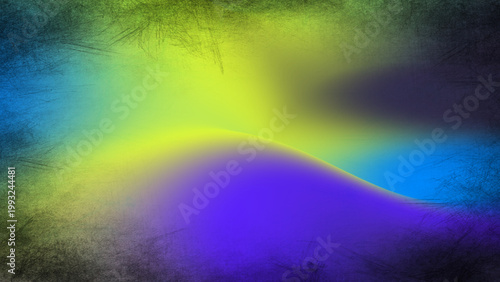 Vibrant abstract gradient background, colorful neon mesh texture with dark vignette, artistic fluid color blend for digital wallpaper and web design