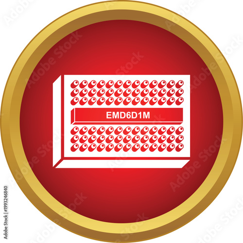 Blister pack icon symbolizing pharmaceutical distribution and health services