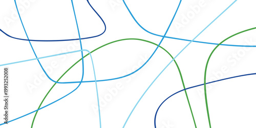 The Connected Path line minimal abstract, The minimalist white space highlights the clarity found within the chaos,  there is a sense of fluid harmony and intentional direction.