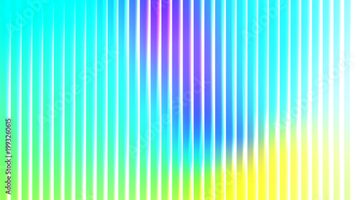 Aqua and yellow vertical stripe abstract background