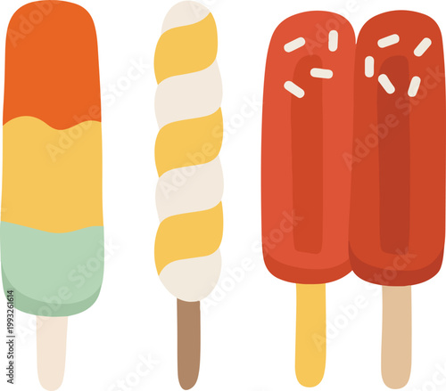 ice cream with chocolate