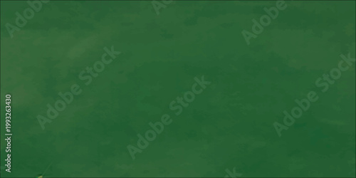 A blank green chalkboard background with a textured wood frame and messy chalk smudge patterns provides a grunge classroom space for school education messages