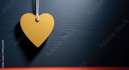 Heartfelt father's day gift a wooden heart symbolizing love and appreciation