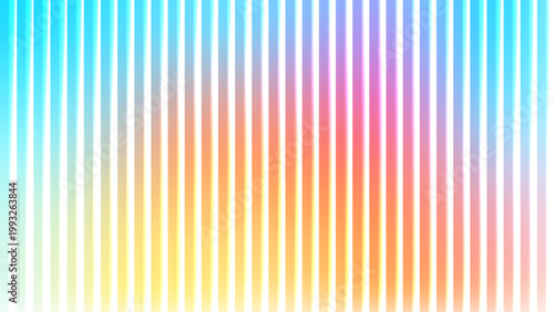 Soft pastel rainbow gradient vertical stripes background