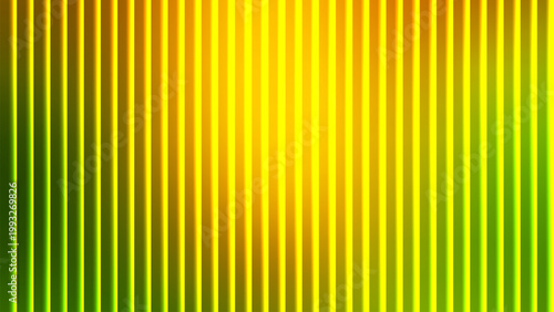 Bright yellow and green vertical stripes with glow effect
