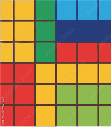 Rubiks Cube Puzzle Toy Game.