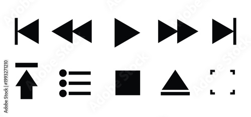 Music vector collection, music-related line icons. Musical instrument symbols, containing musical notes, speakers and sounds.