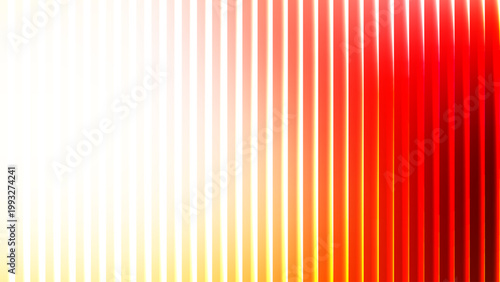 Fiery red and orange vertical stripes with bright white fade