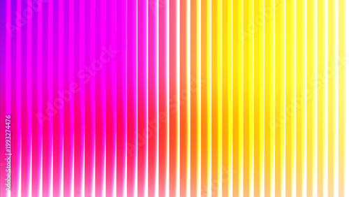 Vibrant magenta and yellow vertical stripes with gradient
