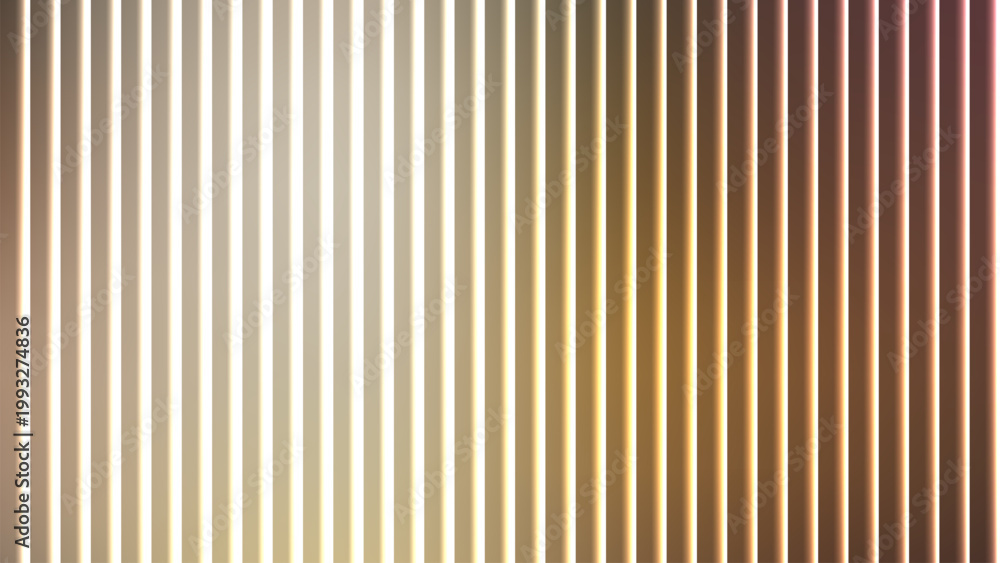 Obraz premium Warm gradient vertical bars with soft glow effect