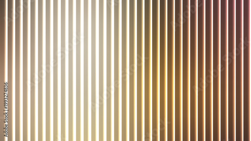 Warm gradient vertical bars with soft glow effect