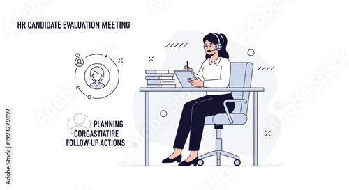 HR Candidate Evaluation Meeting: Planning Follow-Up Actions