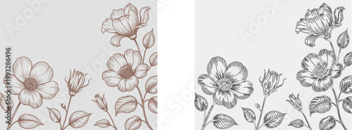 floral patterns on ceramic tiles