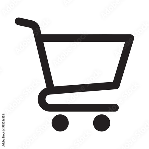 Shopping Cart Icon for E commerce Use
