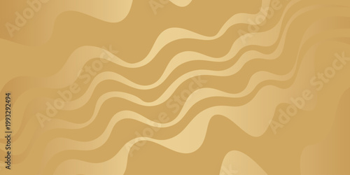 Seamless golden sand surface top view. Vector realistic illustration of sandy beach landscape with wavy texture, desert dune background, summer resort banner design, tropical island nature, sea bottom